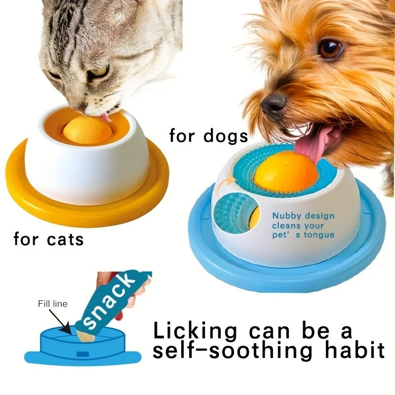 LICK SNACK TOY (DOG & CATS)